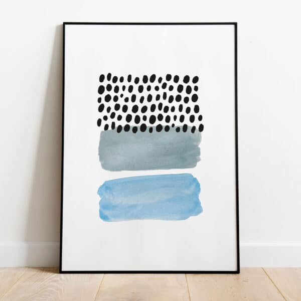 Poster - Abstract blue