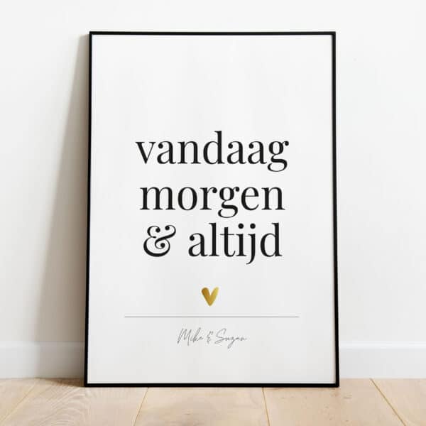 Poster - Altijd