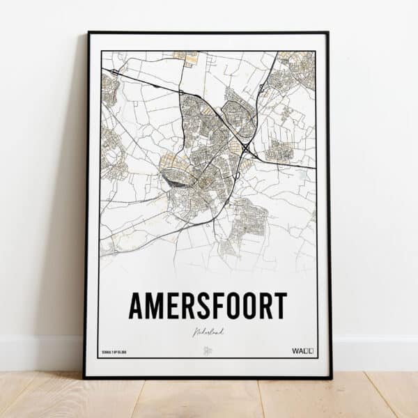 Poster - Amersfoort beige