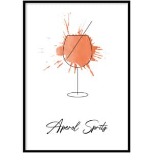 poster - Aperol spritz