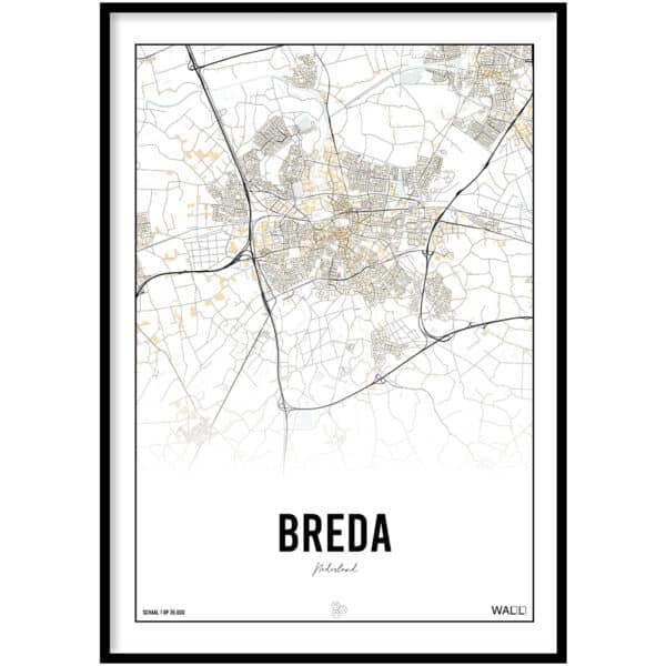 Poster - Breda beige