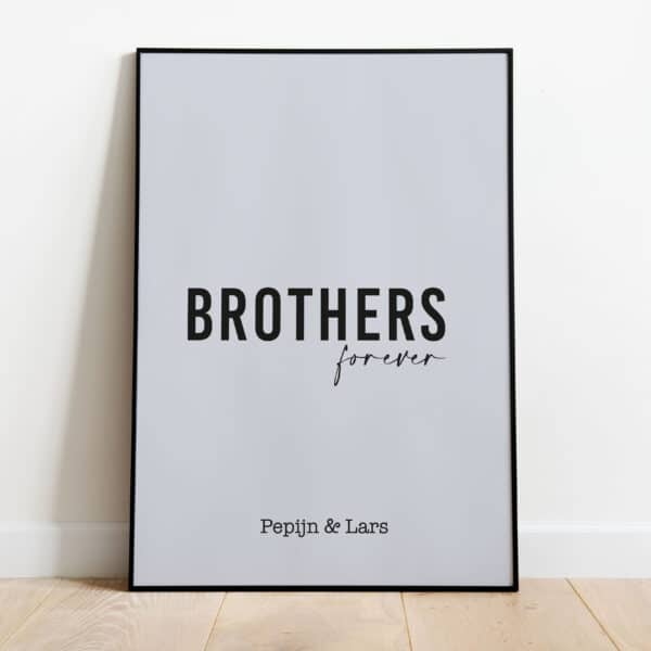 Poster - Brothers forever