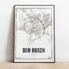 Poster - Den Bosche beige