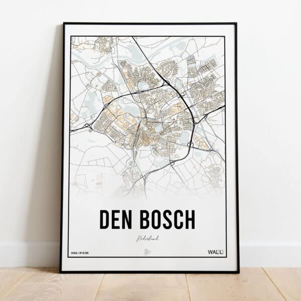 Poster - Den Bosche beige