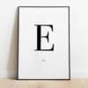 Poster - Letter Sierlijk - Afbeelding 5