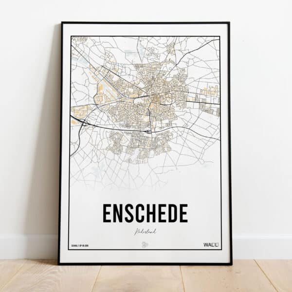 Poster - Enschede beige