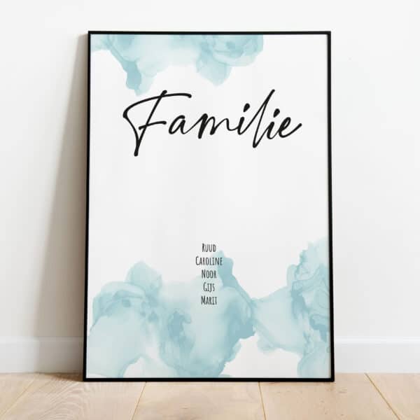 Poster - Familie