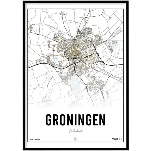 Poster - Groningen beige