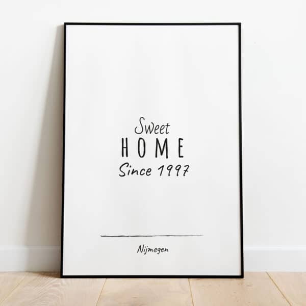 Poster - Home since