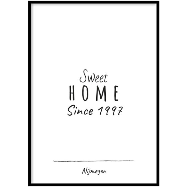 Poster - Home since