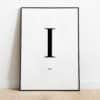 Poster - Letter Sierlijk - Afbeelding 9