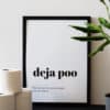 Poster - Deja poo - Afbeelding 3