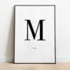 Poster - Letter Sierlijk - Afbeelding 13