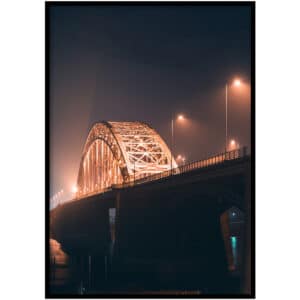 Poster - Nijmegen-waalbrug