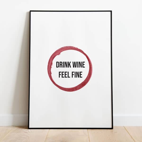 Poster - Drink Wine