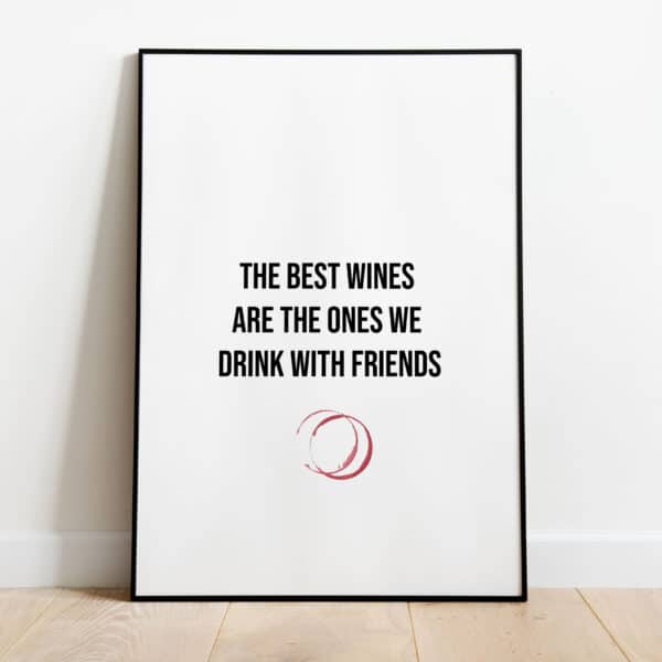 Poster - Wijn