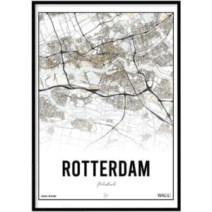 Poster - Rotterdam beige