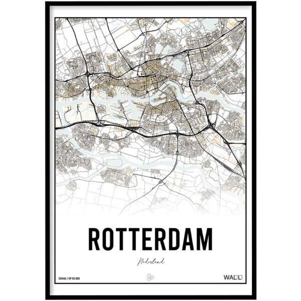 Poster - Rotterdam beige