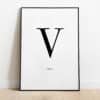 Poster - Letter Sierlijk - Afbeelding 22