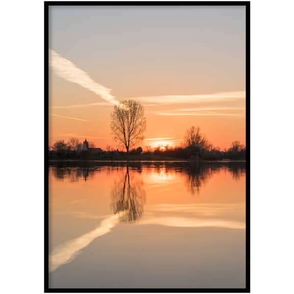 Poster - Zonsondergang