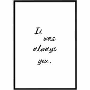 Poster - always you