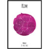 Poster - Sterrenbeeld Fuchsia