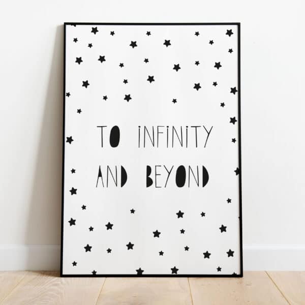 Poster - To infinity