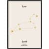 Poster - Sterrenbeeld Zodiac