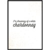 Poster - Christmas Chardonnay