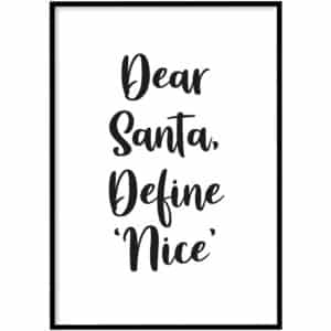 Poster - Dear Santa