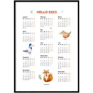 kinder jaarkalender