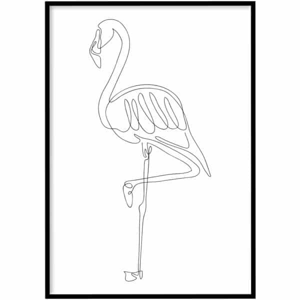 Poster - Flamingo