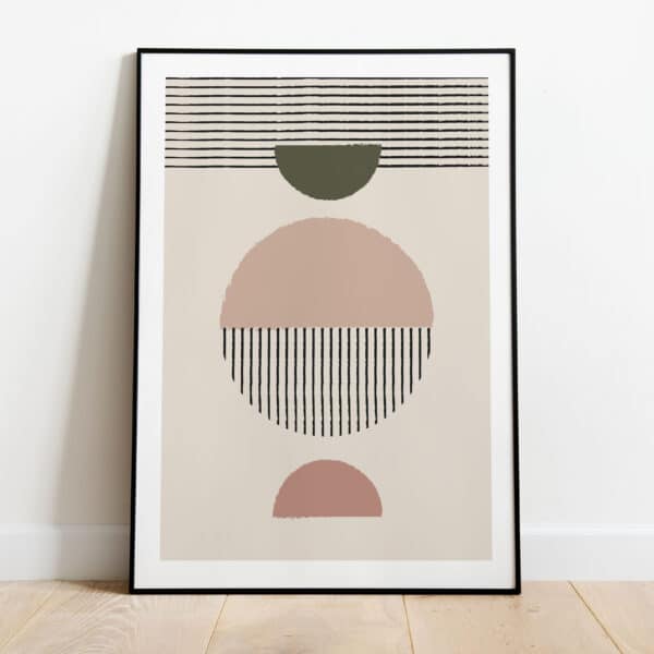 Poster - Abstract black lines