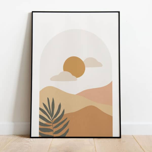 Poster - Abstract cloud - Afbeelding 2