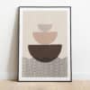 Poster - Abstract semicircle - Afbeelding 2