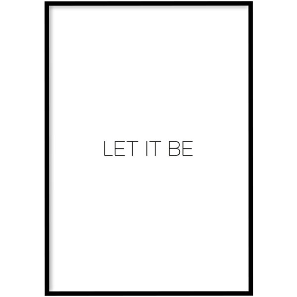 Poster - Let it be