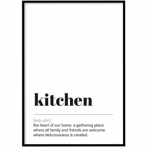 Poster - Kitchen