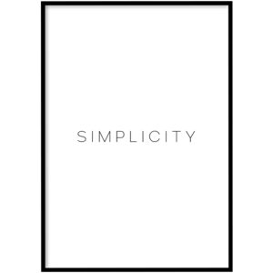 Poster - Simplicity