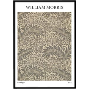William Morris Larkspur