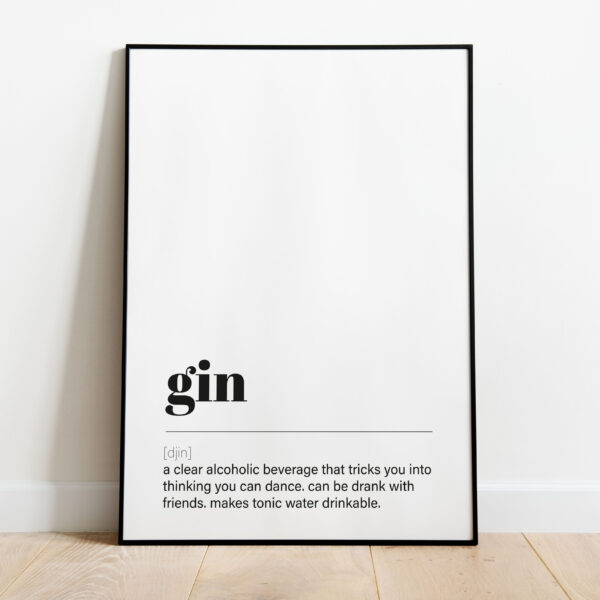 Poster - Gin