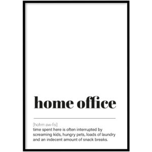 Poster - Home office