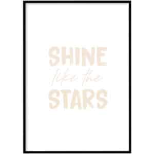 Poster - Shine like the stars