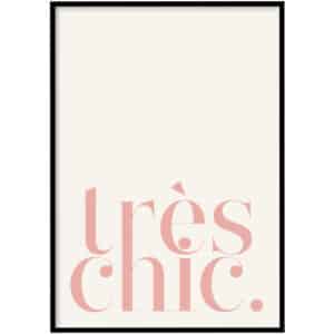 Poster - Très chic