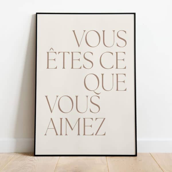 Poster - Vous êtes