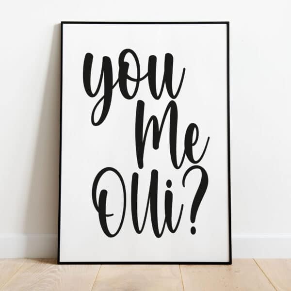 Poster - You me oui - Afbeelding 2
