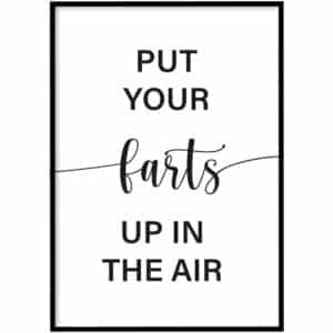 Poster farts air