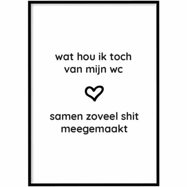 Poster - Meegemaakt