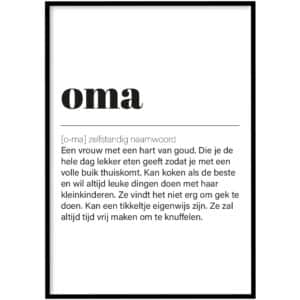 Poster - Oma