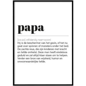 Poster - Papa