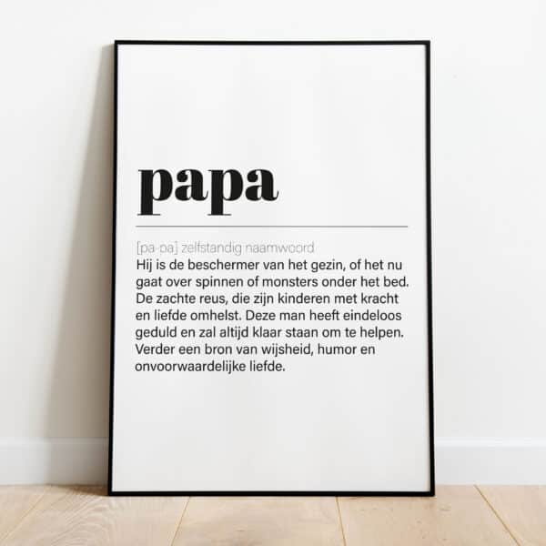 Poster - Papa